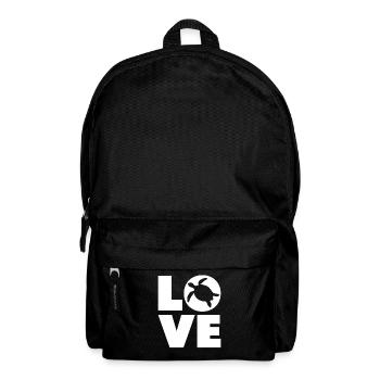 Tortue Tortue Mer Cadeau - Sac à dos - noir - Devant