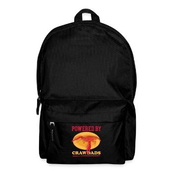 Flusskrebs Edelkrebs Meeresfrüchte Geschenk - Rucksack - Schwarz - Vorne
