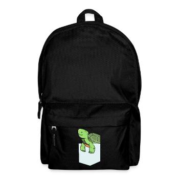 Turtle Sea Turtle Gift - Backpack - black - Front