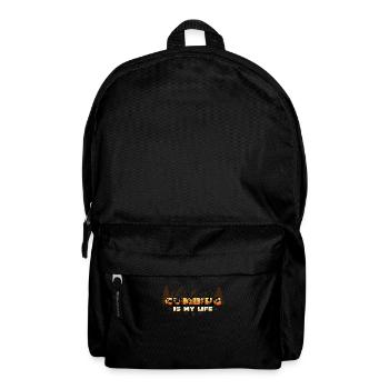 Klettern Ist Mein Leben – Bergsteigen Klettern - Rucksack - Schwarz - Vorne