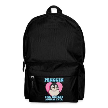 Penguin Baby Cute Penguins Gifts - Backpack - black - Front