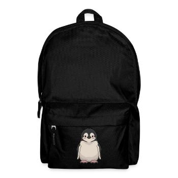 Pinguin Baby lustiges Pinguine Geschenk - Rucksack - Schwarz - Vorne