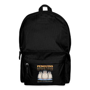 Pinguin Baby Pinguine sind wie Geschenk - Rucksack - Schwarz - Vorne