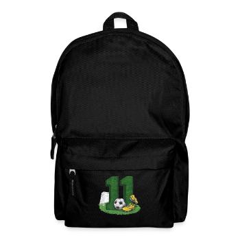11e anniversaire 11 ans de football Joueur de football - Sac à dos - noir - Devant