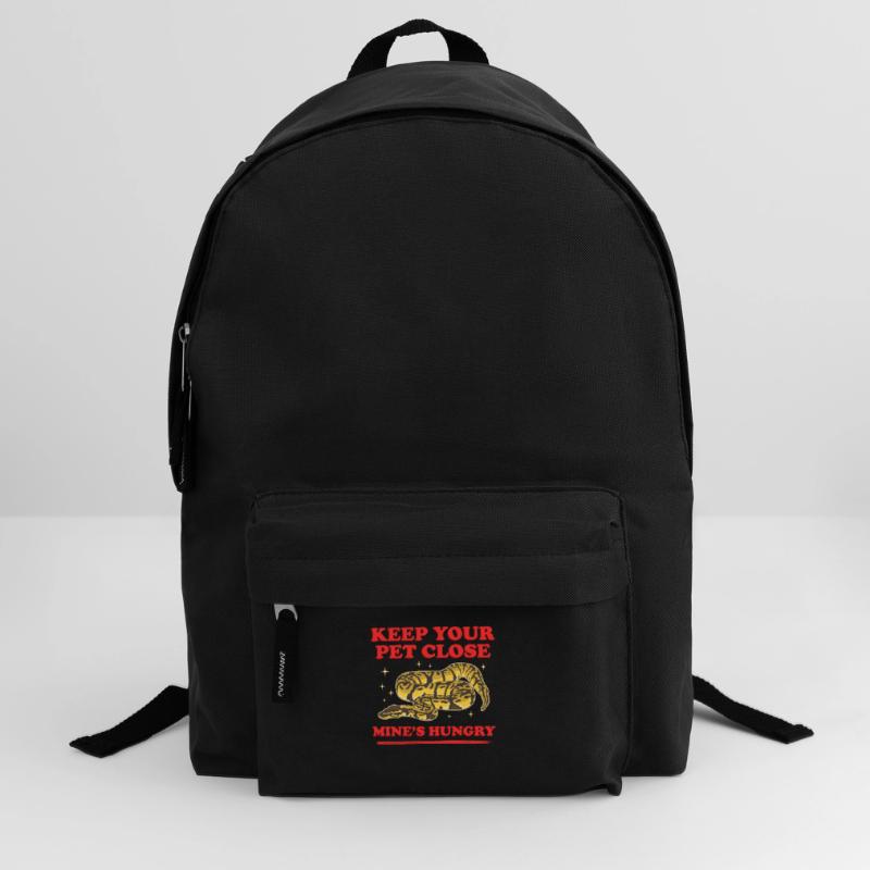 King Python Snake Python Gift Backpack
