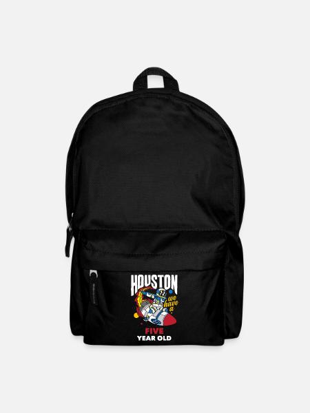 5. Geburtstag Jungen 5 Jahre Astronaut Geburtstag - Rucksack - Schwarz