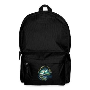 Wilderness Inside the Bear Retro Vintage - Backpack - black - Front