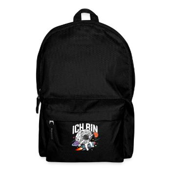 4ème anniversaire garçons 4 ans astronaute anniversaire - Sac à dos - noir - Devant