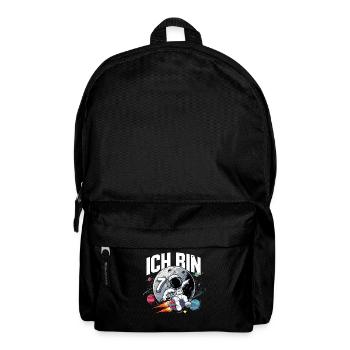 7e anniversaire garçons 7 ans anniversaire astronaute - Sac à dos - noir - Devant