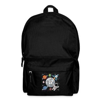 4ème anniversaire garçons 4 ans astronaute anniversaire - Sac à dos - noir - Devant