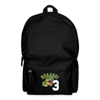 3ème anniversaire 3 ans Dino Dinosaur Fan - Sac à dos - noir - Devant