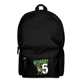 6ème anniversaire 6 ans Dino Dinosaur Fan - Sac à dos - noir - Devant