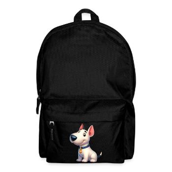 Bullterrier 5 - Rucksack - Schwarz - Vorne