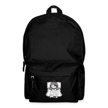 Official Sweet Cat Sleep Shirt - Backpack - black - Front