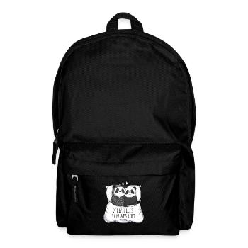 Chemise de nuit officielle Sweet Panda Couple - Sac à dos - noir - Devant