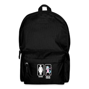 Funny Teacher Teacher Gift - Backpack - black - Front