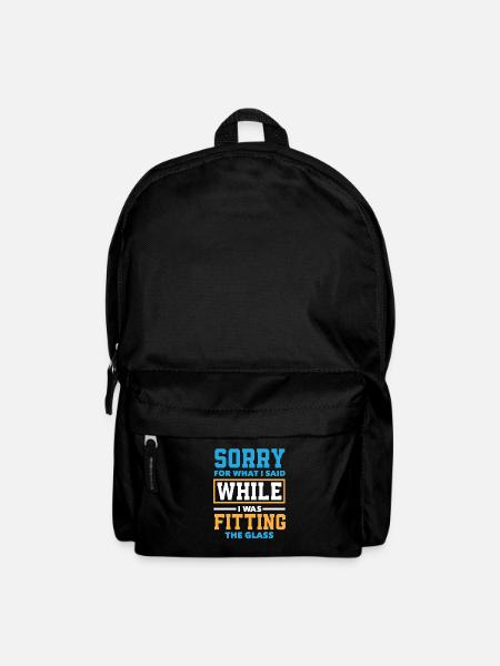 Glaser Geschenk - Rucksack - Schwarz