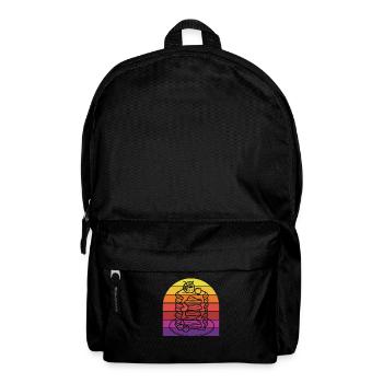 Lustiges Pfannkuchenliebhaber Geschenk - Rucksack - Schwarz - Vorne