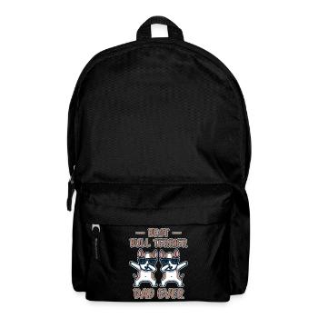Bull Terrier Dire Drôle Bull Terrier Cadeau - Sac à dos - noir - Devant
