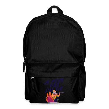 Je peux pas j’ai tir humour tir sportif tireur - Sac à dos - noir - Devant