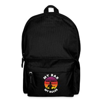 Funny Bartender Saying Bartender Gift - Backpack - black - Front