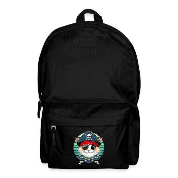 Carnaval Chat Pirate Costume Enfants Alaaf Helau - Sac à dos - noir - Devant