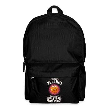volley-ball dire drôle de cadeau de volley-ball - Sac à dos - noir - Devant