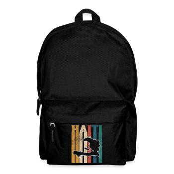 Haiti - Rucksack - Schwarz - Vorne
