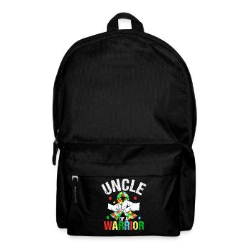 Onkel eines Kriegers - Rucksack - Schwarz - Vorne