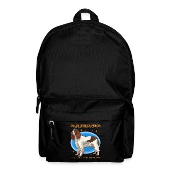 English Springer Spaniel Dog Owner Gift - Backpack - black - Front