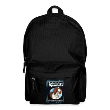 English Springer Spaniel Hundebesitzer Geschenke - Rucksack - Schwarz - Vorne
