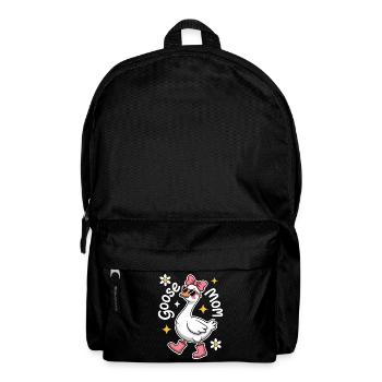 Gans Spruch Mama Gänse Lustiges Gans Geschenk - Rucksack - Schwarz - Vorne