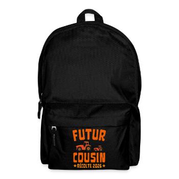 Futur Cousin Récolte 2026 Tracteur - Sac à dos - noir - Devant