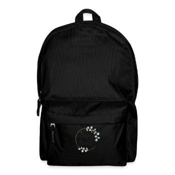 Team Bride Bridesmaids Eucalyptus Bachelor Party Wedding - Backpack - black - Front