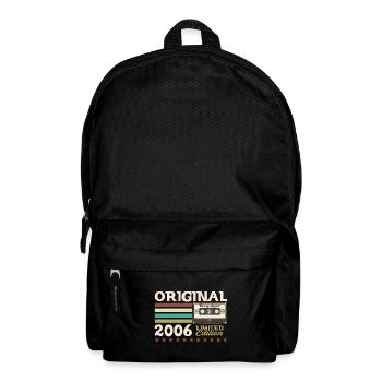 18e anniversaire Original août 2006 Cassette 2006 - Sac à dos - noir - Devant