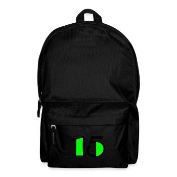 15. 15 JAHRE. 15-JÄHRIGES JUBILÄUM. GEBURTSTAG 15 JAHRE. - Rucksack - Schwarz - Vorne