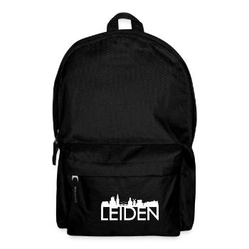 Leiden Netherlands skyline gift idea - Backpack - black - Front