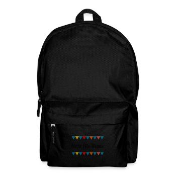 MAMIE. FÊTE DES MÈRES. BONNE FÊTE MAMIE. JE T'AIME - Sac à dos - noir - Devant