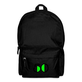 50 JAHRE. 50-jähriges Jubiläum. GEBURTSTAG 50 JAHRE. 50 - Rucksack - Schwarz - Vorne