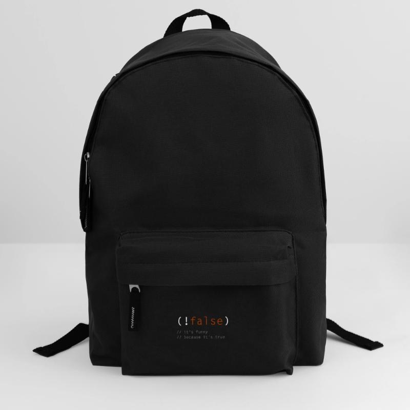 (! false) - C'est drôle parce que ce n'est pas vrai Sac à dos