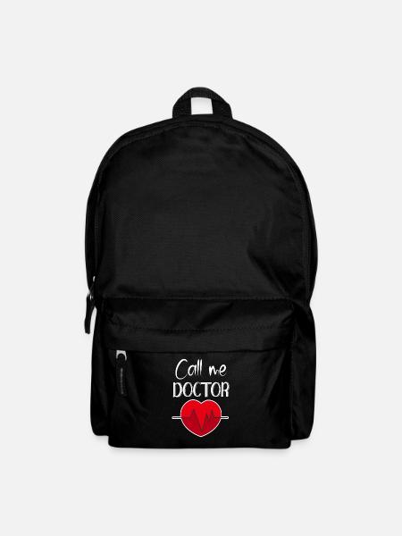 Call Me Doctor Call Me Doctor Doctorat Diplôme - Sac à dos - noir