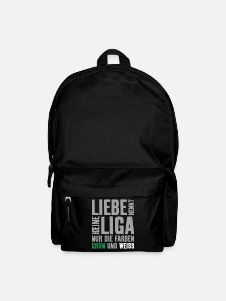 LIEBE KENNT KEINE LIGA ABSTIEG BREMEN - Rucksack - Schwarz