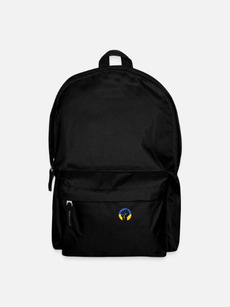 Ukraine Flag Ukrajina Ukrainian Ukrainian Flag - Backpack - black
