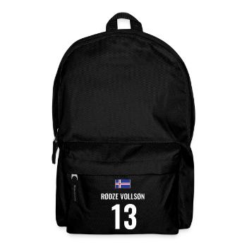 Fußball Sauf Trikot Island Mallorca Party Gruppen - Rucksack - Schwarz - Vorne