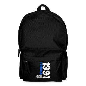 1991 février édition limitée anniversaire homme femme - Sac à dos - noir - Devant