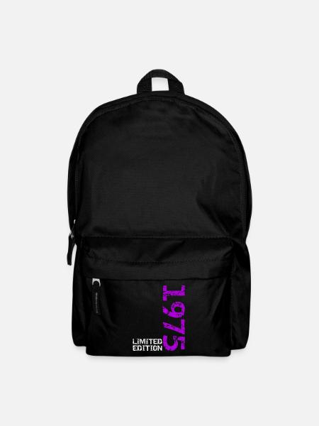 1975 Limited Edition Geburtstag Geschenk Frau Mann - Rucksack - Schwarz