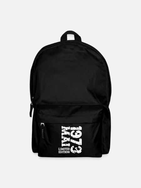 1973 Mai Limited Edition Geburtstag Geschenk - Rucksack - Schwarz