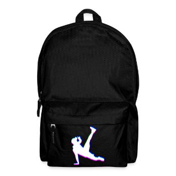 Trippy Breakdancer - Rucksack - Schwarz - Vorne