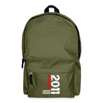 2011 August Limited Edition 12th Birthday Outfit - Backpack - olive green - Front