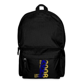2008 September Limited Edition 15. Geburtstag Deko - Rucksack - Schwarz - Vorne